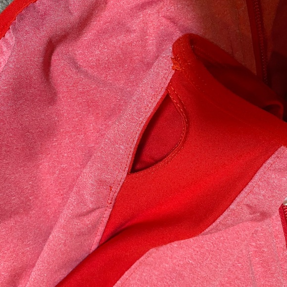 Red Nike Zip-up jacket - Picture 2 of 5